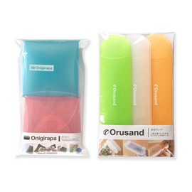 onigirapa & folding sand orusand (sky pink & vitamins, 2)