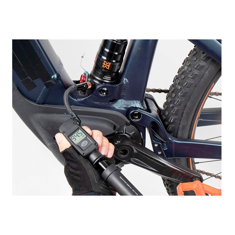 Topeak Mountain Digital 2Stage 15700114 Mini Pump with Innovative 2Stage