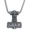 Alchemy Gothic Bindrune Hammer Pendant