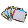 E-outstanding Weaving Card 60PCS 50x50mm Colorful Four Hole Square Weaving