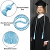 Graduation Honor Cords 2025 Light Blue Yarn Cords with Tassels