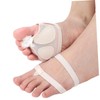 TOVINANNA 4pcs Elastic Half Insoles for Ballet Shoes Non- Front