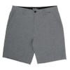 Hurley, Men's, Phantom Flow 20" Walkshorts, Black Heather, 34IN,