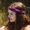 Kooshoo Organic Twist Headband, Pink Mist