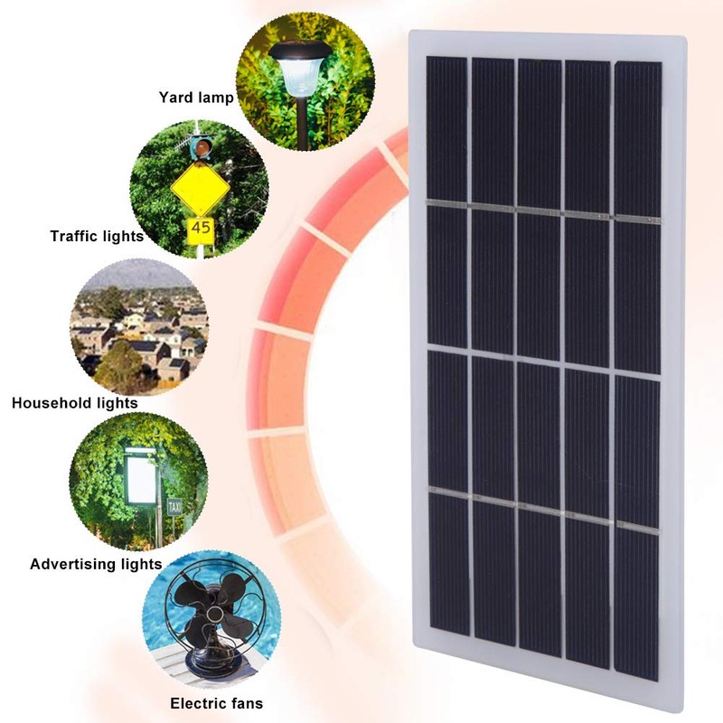 VBESTLIFE 2 W 5 V Mini Solar Panel, DIY Solar