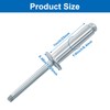 Zorveiio 50 Pcs 1/4" x 1" Aluminum Blind Rivets Dome