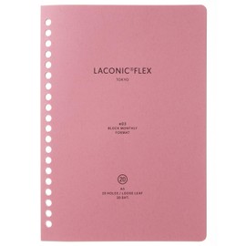 Laconic LFX-L03 Loose Leaf Monthly A5 Date Free FLEX