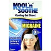  Migraine Relief: Kool 'n' Soothe Cooling Strips, 4 Strips Each (Packaging Variance) - Set of 3