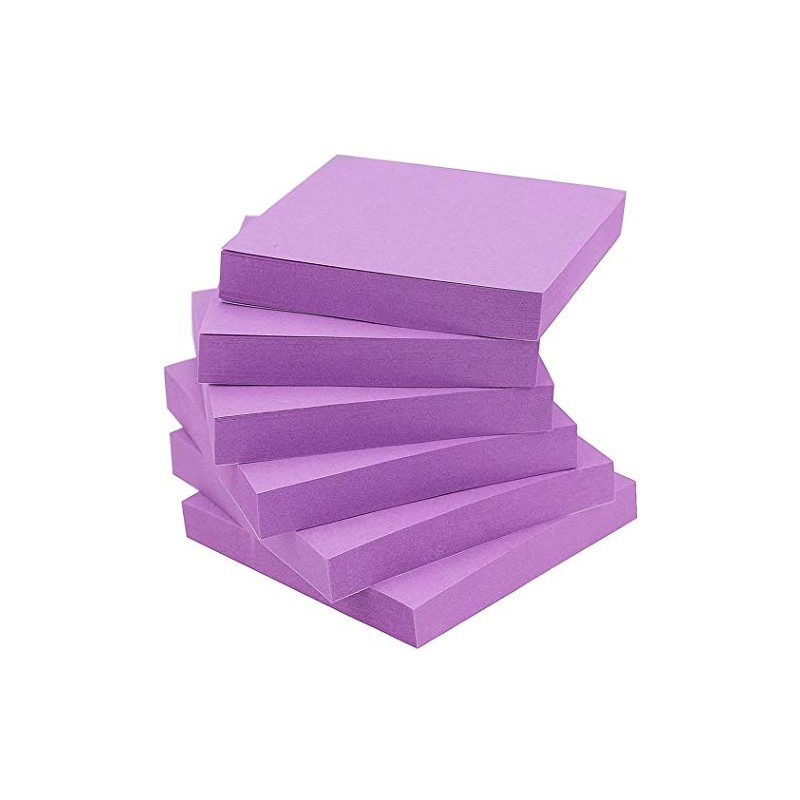 Early Buy 3in x3in Sticky Notes Self-Stick Notes 6 Pads/Pack