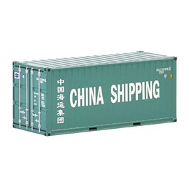 China Shipping 20Ft Container Turquoise WSI Premium Line 1/50 Diecast Model by WSI Models 04-2036
