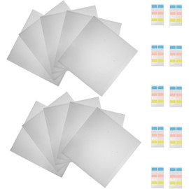 10 Juegos Organizador de Carpetas de Archivos 33X32 CM 10 Piezas Funda de Polietileno Resistente con Etiquetas Variadas para Documentos Oficina y Escuela Bolsa Tipo sobre Portátil
