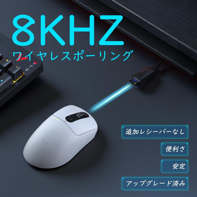 RAPOO Wireless Gaming Mouse VT3PRO MAX - 30000 DPI Independent