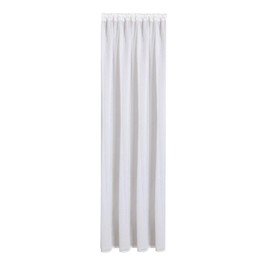 Leni Curtain 140 x 245 cm Certified Organic Cotton Semi-Transparent White