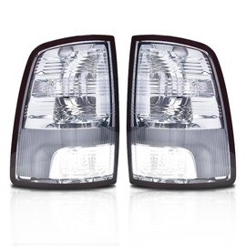 CNNELL Tail Lights Assembly Rear Lights Compatible with 2009-2018 Dodge Ram 1500/Compatible with 2010-2018 Dodge Ram 2500 3500/Compatible with 2019-2020 Dodge Ram 1500 Classic