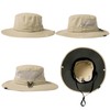 TOP-EX XL/XXL UPF 50 Wide Brim Sun Hat with Sunglasses