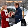LOYALGLORY Extendable Snow Brush and Ice Scraper for Car Windshield