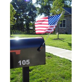 Magnetic Flag Pole Bracket, Flag pole holder. Fly a flag the fast, easy way.