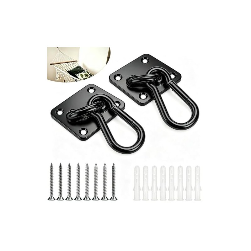 2P M8 Stainless Steel Extra Large Heavy Duty Ceiling Hooks