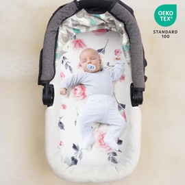 david's kids 3 Pack Bassinet Sheets, Ultra Soft Breathable Comfortable Baby Sheet Set for Boys Girls Neutral, Univeral Fit for Most Cradle and Bassinet Mattress, Floral Flowers