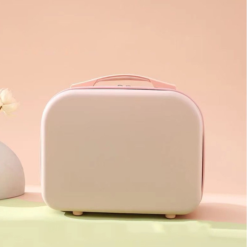 14inch Travel Makeup Hand Luggage with Elastic Strap Portable Handle