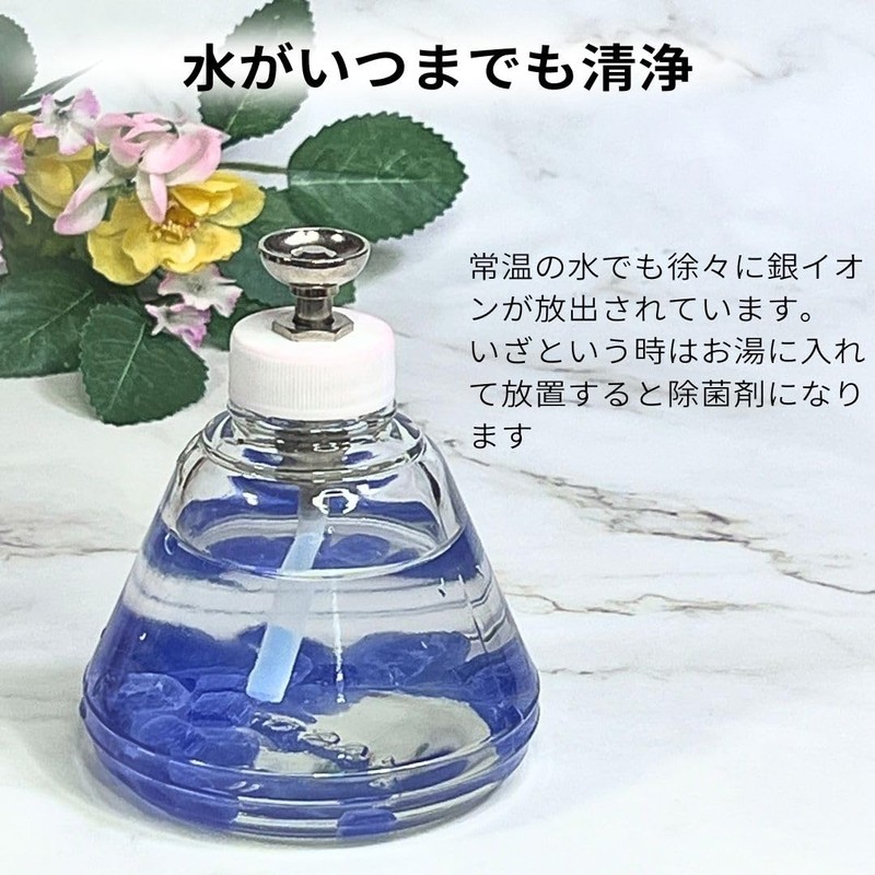 Hotarakashi Silver Slime Remover, Antibacterial Agent for Silver Ion Glass