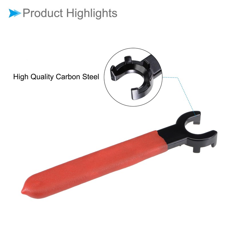 CoCud ER20M M-Type Spanner for Collet Chuck, with Non-Slip Grip