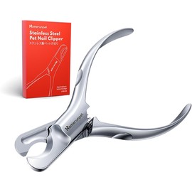 HomeRunPet Cat Nail Clippers Martensite Steel, Safe & Solid Professional Pet Nail Clippers for Cats Small Dogs with Sharp Blade, Non-Slip Handles, Easy for Claw Care at Home