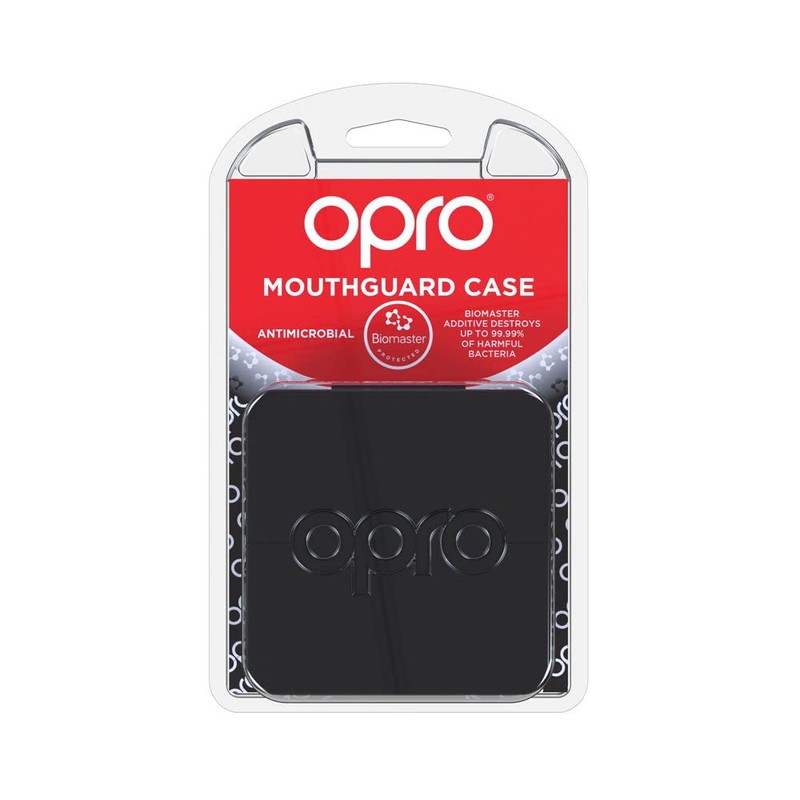 OPRO Anti-Bacterial Mouthguard Case (Black)