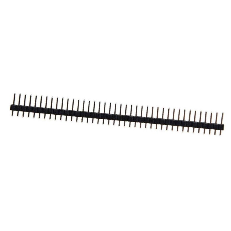 VKLSVAN 20pcs 40Pin 2.54mm Single Row Terminal Pin Header Strip