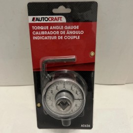 Autocraft Torque Angle Gauge 1/2'' drive, 360 Deg. Scale, AC636