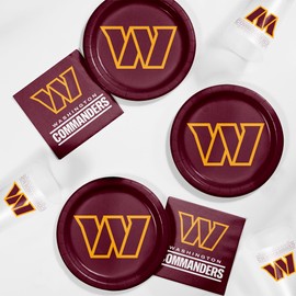 Trendware Washington Commanders Tailgating Kit, Serves 8