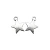 JCBIZ 60 piezas de colgante de estrella de cinco puntas