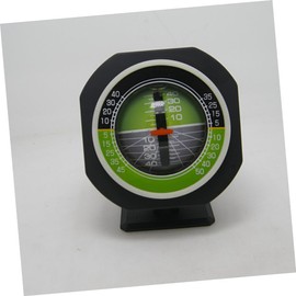 PACKOVE Car Inclinometer Angle Slope Meter Vehicle Inclinometer Level Compact Size Night Driving