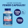 Vitassium- Cápsulas de Electrolitos Extra Fuertes, 750mg de Sodio para