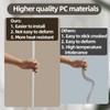 MONOID Corner Protectors 39" Clear Baby Safety Guards - Self