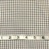 Unbranded 60” Width 100% Cotton Gray Grey White Gingham Plaid
