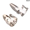 BQLZR 15 Pieces Metal Thumb Finger Picks Plectrum Sets With