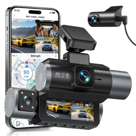 GKU Car Charger for D600 Dash cam Front and Rear