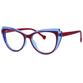 Zeelool Retro Cat-eye Glasses Blue Light Blocking Glasses Computer Eyewear for Women ZJGP605908-05 Red