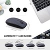 LETTON Wireless Keyboard Mouse Combo, 2.4GHz Typewriter Keyboard Wireless, Colorful