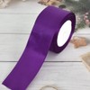 TONIFUL 2 in x 25 Yds Wide Dark Purple Satin