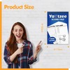 Gethelud 110 Sheets Score Pad for Yahtzee, 220 Tear-Off Pages