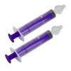 2 Enjuagues nasales para bebés en color morado. 2 PACK!