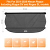 BIGACOVER Cargo Cover for Nissan Rogue 2021 2022 2023 Retractable