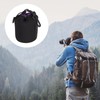 PATIKIL Camera Lens Bag, 3.3" IDx5.5 H Drawstring Lens Pouch