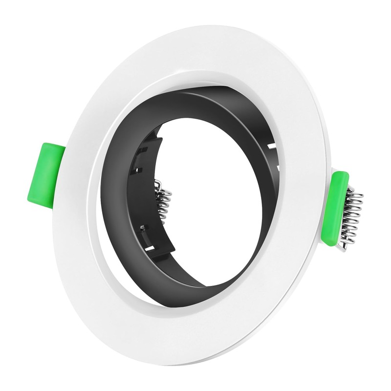 Recessed Ceiling Light Fitting - GU10 Downlights for Ceiling, Round