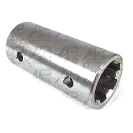 Tractor PTO Coupling Female 1 3/8 inch Dia 6 Spline Length 3 3/4 (95mm) Coupler
