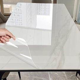 Clear Wall Protector Film, Plastic Electrostatic Protective Film Sheet,Clear Contact Paper Peel and Stick,17.7IN x 78.8IN Oil Proof Sticker, Waterproof, Easy to Clean - Oil Proof Waterproof Sticker