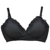 Mamiruna Women's Nursing Bra, Relaxed, Natural Fit Bra, Black