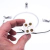 Universal Halogen Oven Cooker Heating Element Bulb with 3X Clips